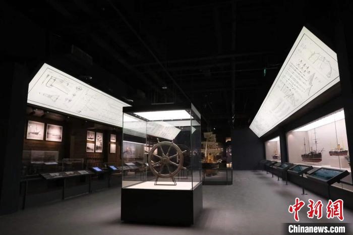 中國(guó)船政文化博物館新的展廳，陳設(shè)空間更大，展陳更科學(xué)?！￡悤造o 攝