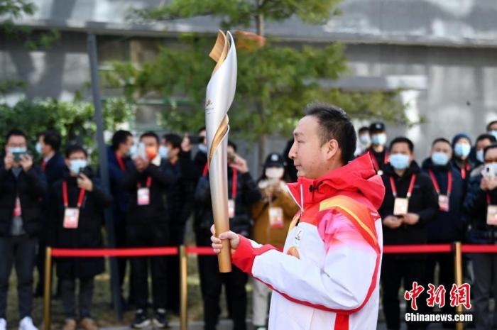 3月2日，北京2022年冬殘奧會(huì)火種采集儀式在中國(guó)盲文圖書館舉行，采集“希望之火”。 <a target='_blank' href='/'>中新社</a>記者 張興龍 攝