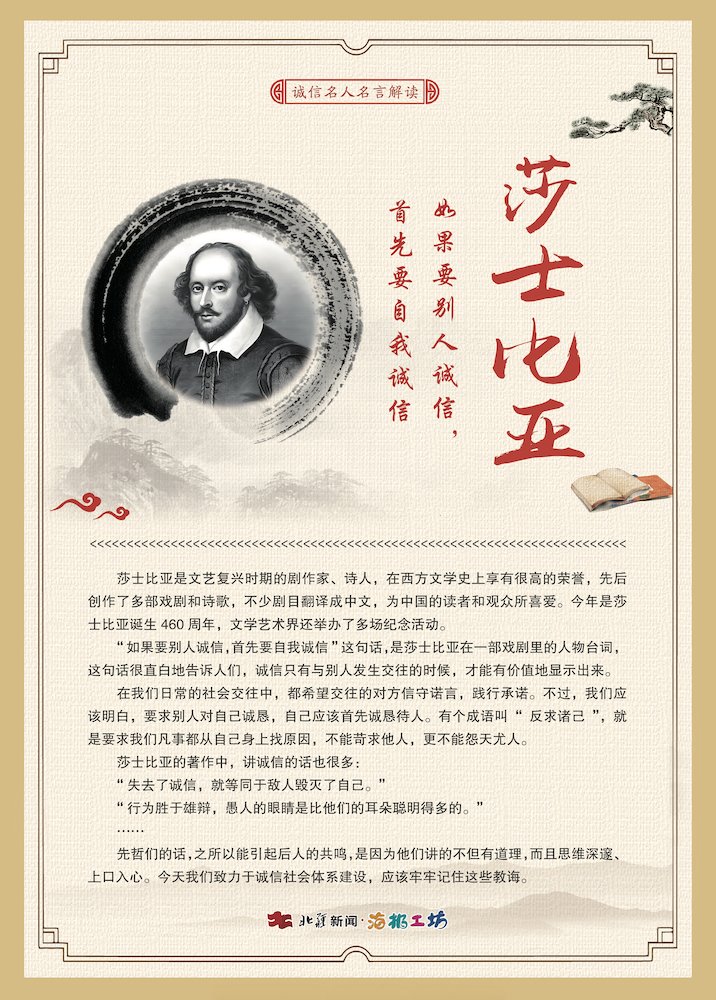 關(guān)于誠(chéng)信名人名言解讀-莎士比亞.jpg