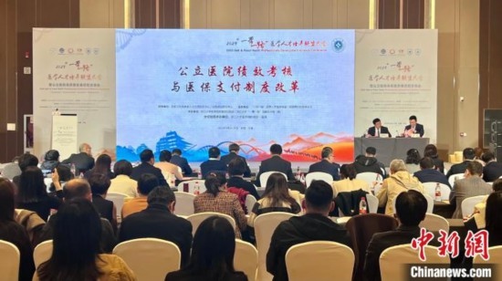 《公立醫(yī)院績效考核與醫(yī)保支付制度改革》分論壇現(xiàn)場。董易鑫 攝