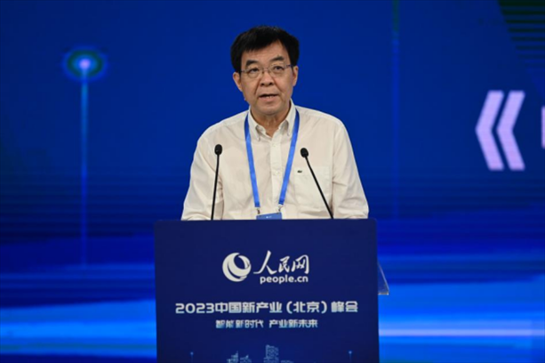 社會科學(xué)文獻出版社社長王利民。人民網(wǎng)記者 于凱攝