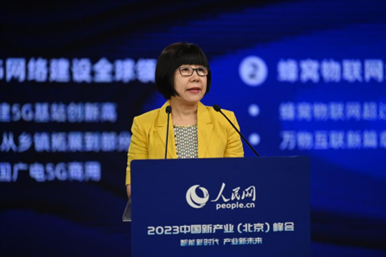 人民網(wǎng)監(jiān)事會主席唐維紅。人民網(wǎng)記者 于凱攝