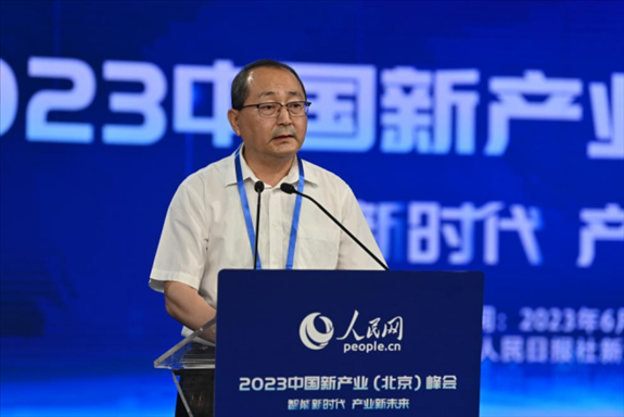 中央網(wǎng)信辦網(wǎng)絡(luò)綜合治理局副局長李云峰。人民網(wǎng)記者 于凱攝