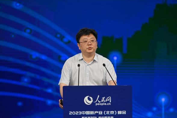 傳播內(nèi)容認知全國重點實驗室首席科學(xué)家張勇東。人民網(wǎng)記者 于凱攝