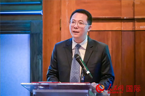 吳文海致辭。人民網(wǎng) 郭錦標(biāo)攝