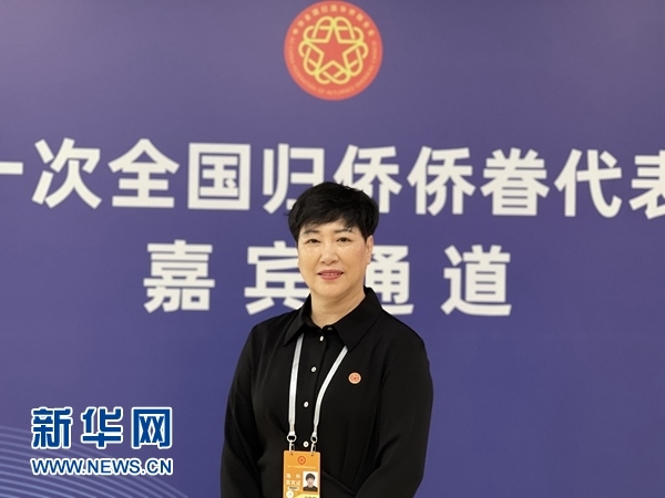 意大利北部麗水同鄉(xiāng)會(huì)會(huì)長(zhǎng)饒俊媚。（受訪人供圖）