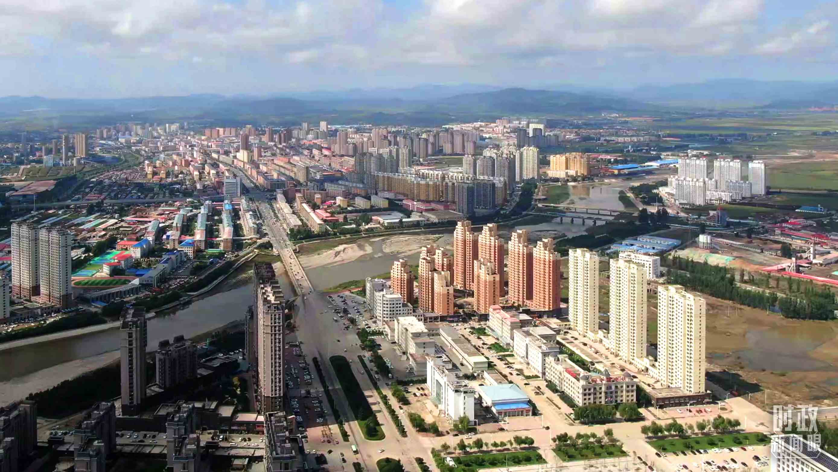 △尚志市境內(nèi)水網(wǎng)發(fā)達，螞蟻河、大泥河等穿境而過。（總臺央視記者張耿生拍攝）
