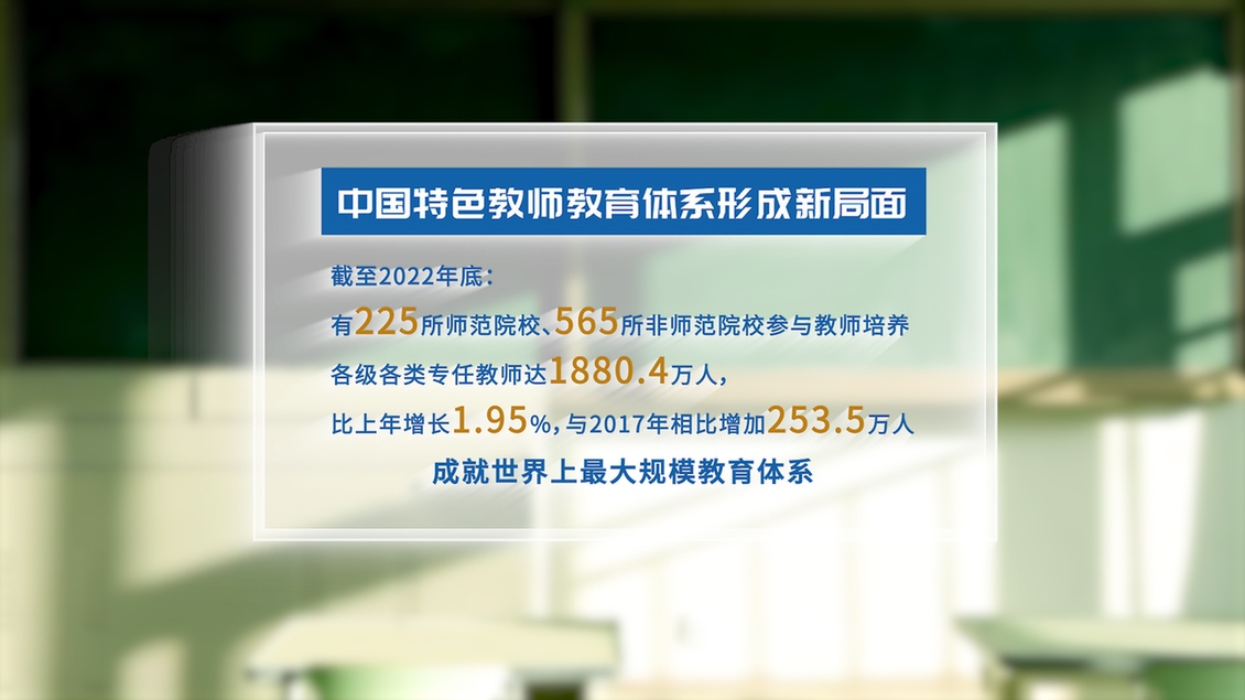 開學(xué)第一課丨【總書記的教書育人觀】建設(shè)教育強(qiáng)國(guó)，健全中國(guó)特色教師教育體系