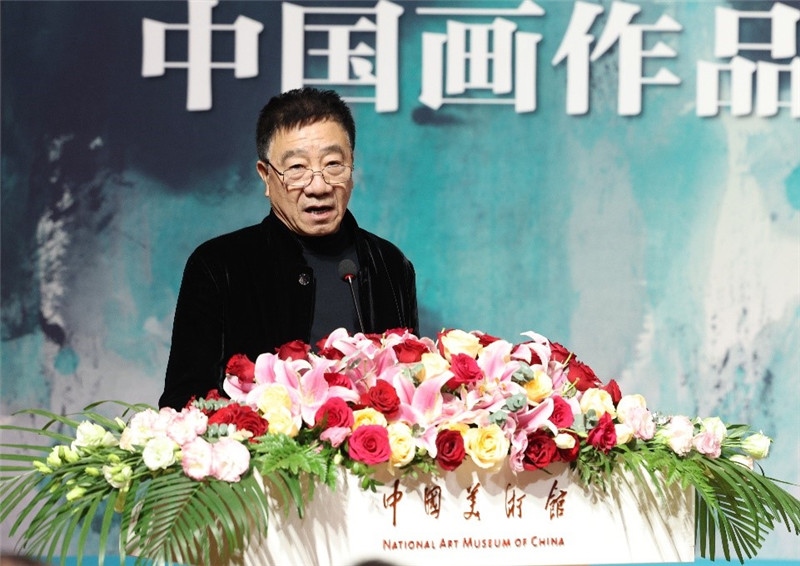 任建國致辭。主辦方供圖