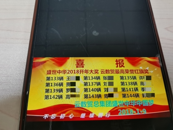 “紅旗獎(jiǎng)”部分獲獎(jiǎng)名單。臺商分局供圖
