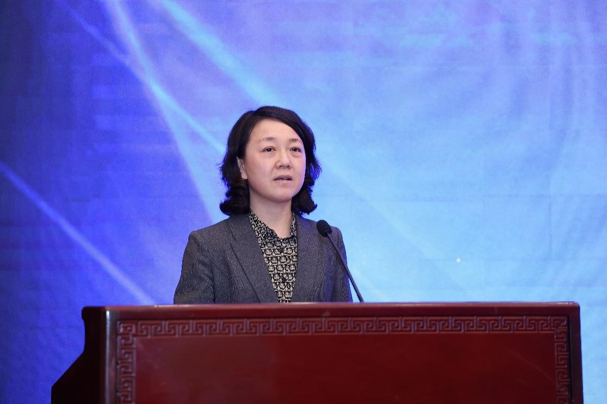 中華全國新聞工作者協(xié)會黨組成員、書記處書記吳兢致辭。主辦方供圖