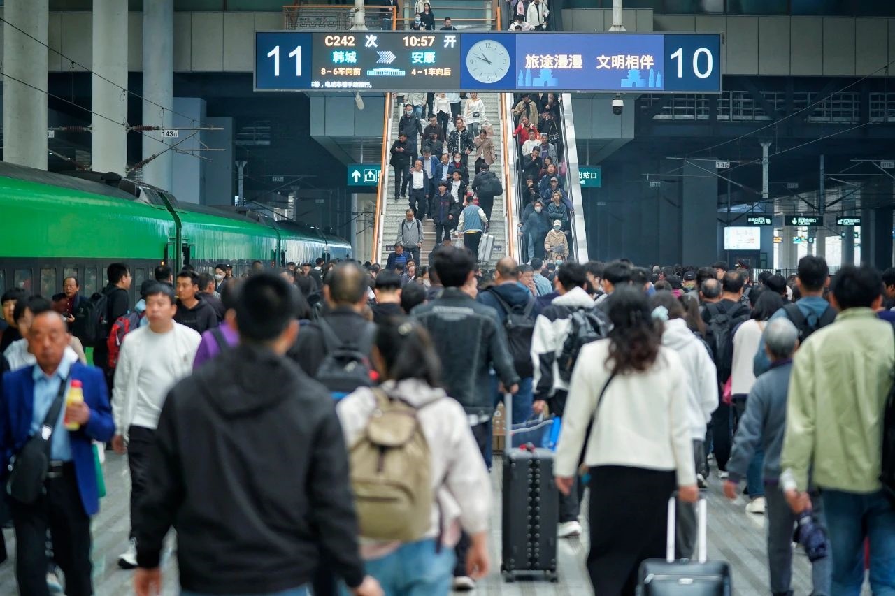 鐵路“五一”小長(zhǎng)假運(yùn)輸今日啟動(dòng)。國(guó)鐵集團(tuán)供圖