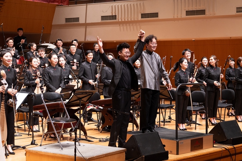 中國音樂學院第四屆學生管弦樂作曲比賽決賽音樂會上演。校方供圖