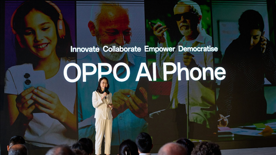 OPPO AI中心產品總監(jiān)張峻致辭 主辦方供圖