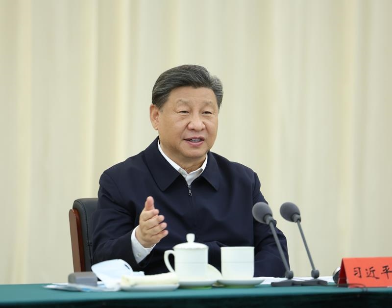 △2023年6月6日，習(xí)近平總書記在內(nèi)蒙古巴彥淖爾主持召開加強荒漠化綜合防治和推進“三北”等重點生態(tài)工程建設(shè)座談會并發(fā)表重要講話。