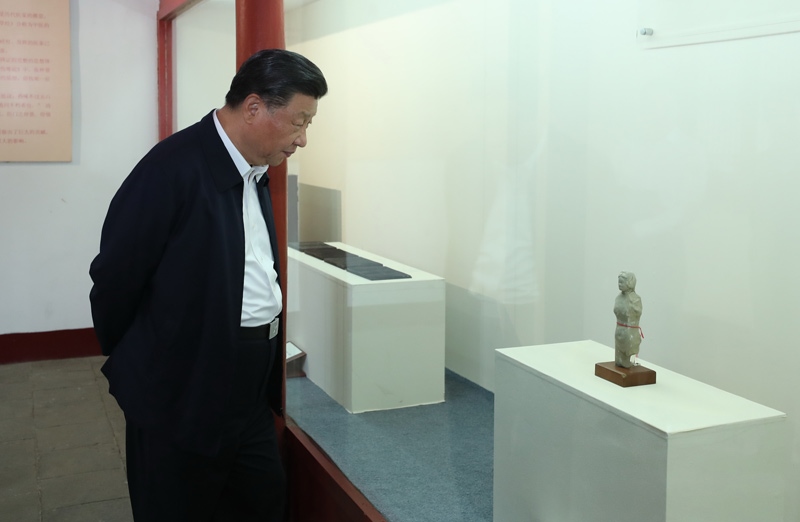 2021年5月12日，習(xí)近平總書記在河南省南陽(yáng)市考察東漢醫(yī)學(xué)家張仲景的墓祠紀(jì)念地醫(yī)圣祠。