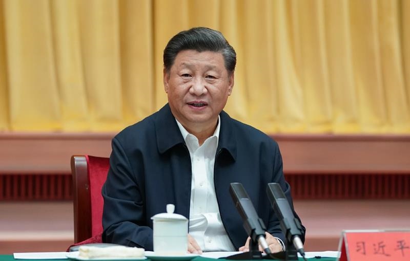 △2020年9月17日，習(xí)近平總書記在湖南長沙主持召開基層代表座談會并發(fā)表重要講話，聽取基層干部群眾代表對“十四五”規(guī)劃編制的意見和建議。