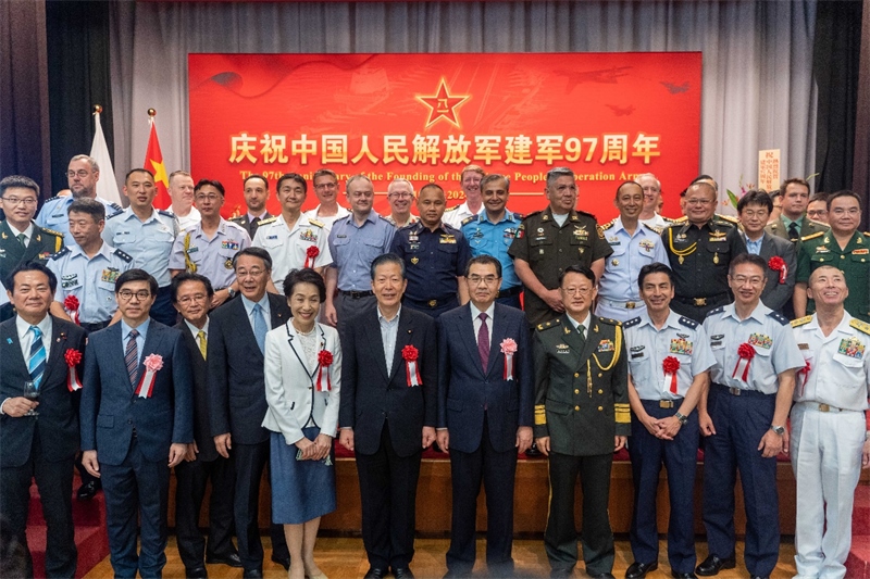 到場嘉賓合影。中國駐日本大使館供圖