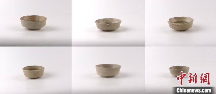 商周時(shí)期原始瓷碗。 寧波市文化遺產(chǎn)管理研究院供圖