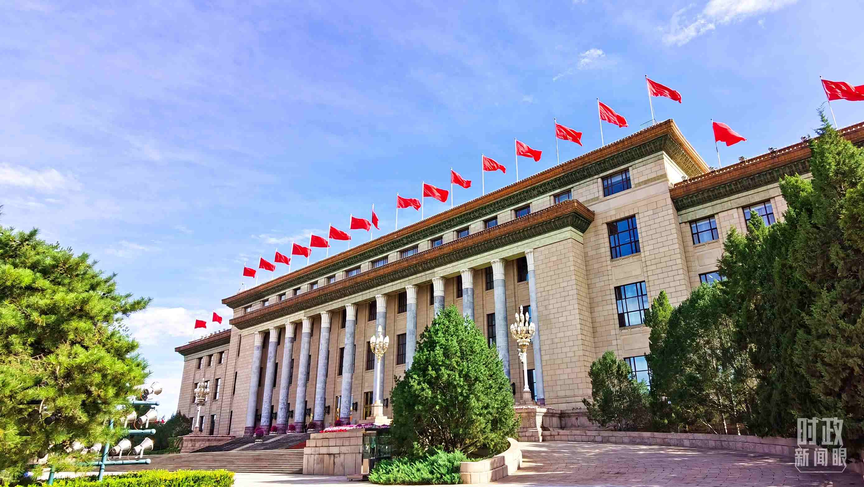 9月6日的人民大會(huì)堂。（總臺央視記者郭鴻拍攝）
