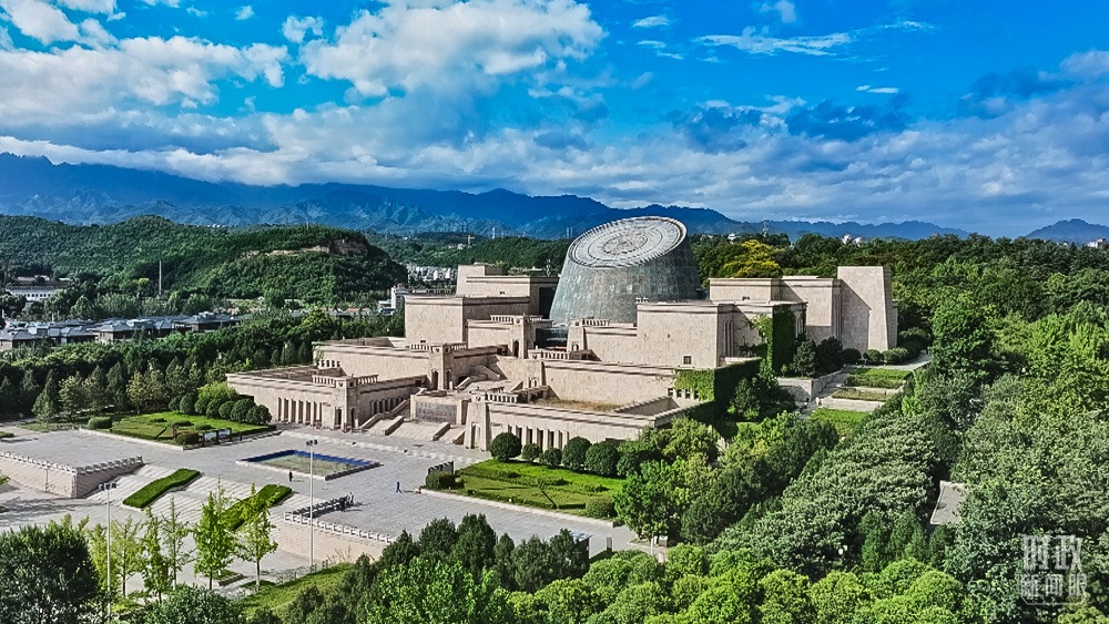△ 寶雞青銅器博物院。（總臺記者趙振凱拍攝）