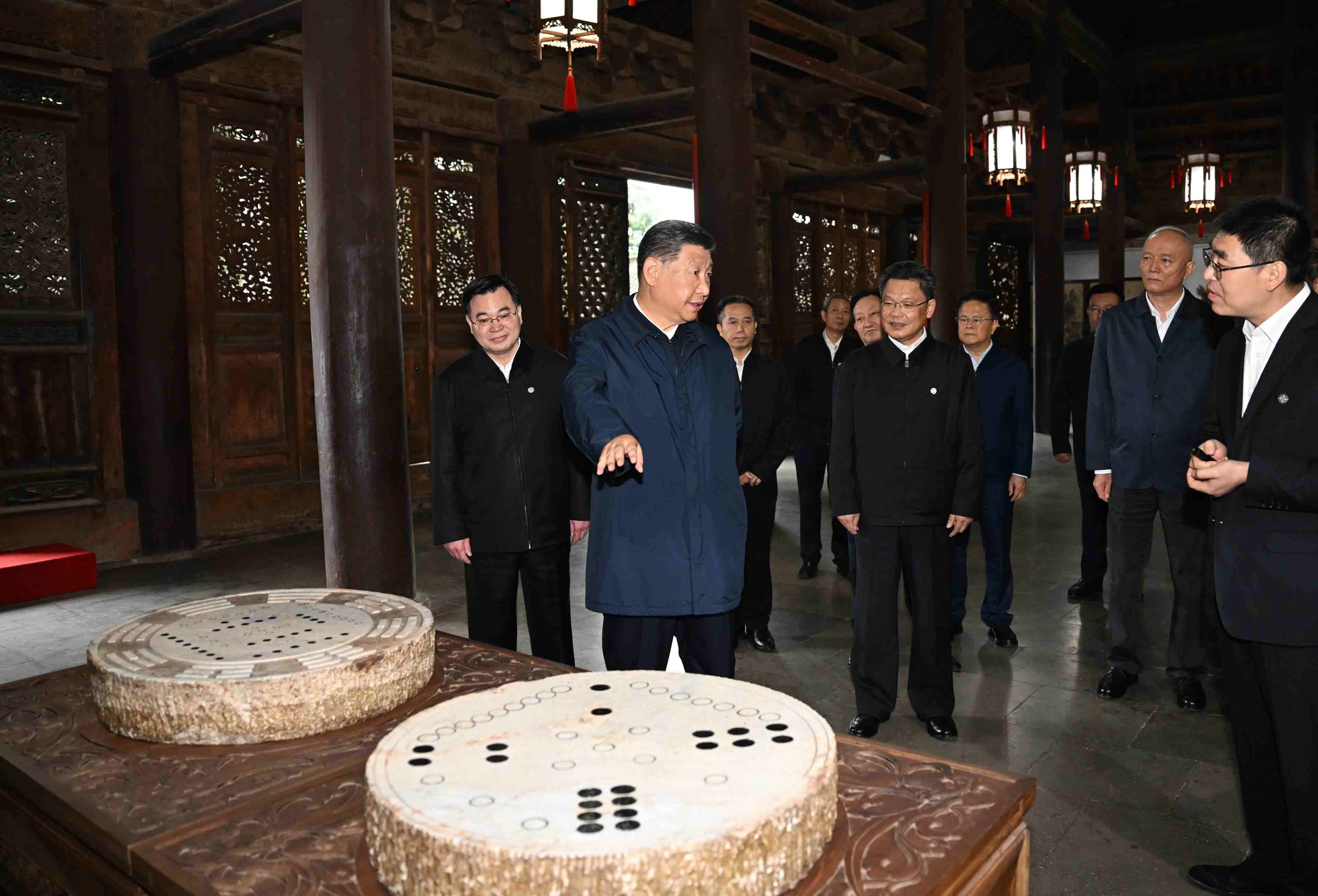 2024年9月10日，習(xí)近平總書記在甘肅天水考察了全國(guó)重點(diǎn)文物保護(hù)單位伏羲廟。