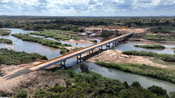 莫桑比克魯里奧大橋。中國電建供圖