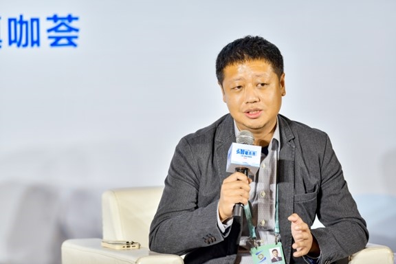 星云智慧機(jī)器人副總裁李明。 人民網(wǎng) 任峰濤攝