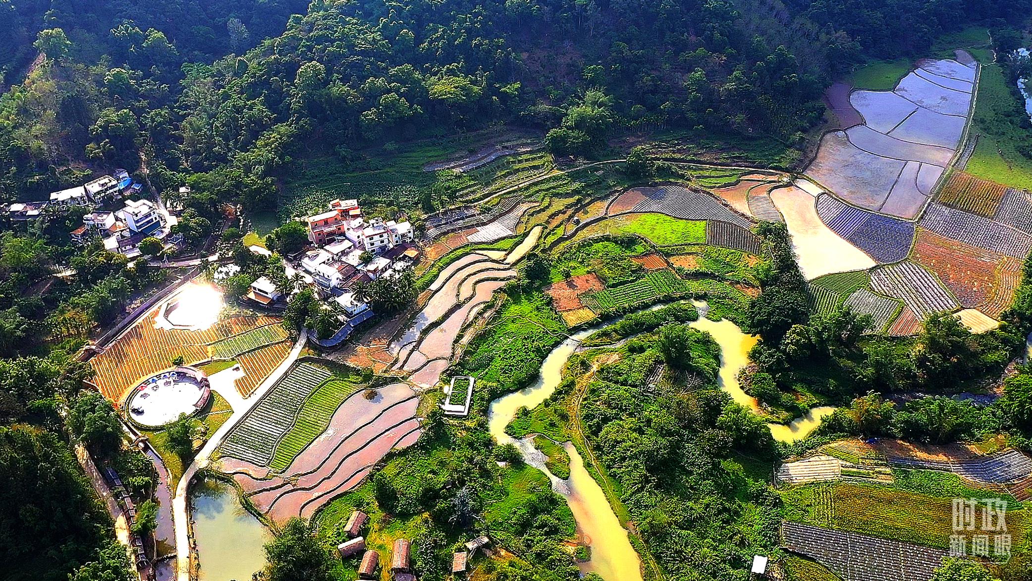 海南省五指山市水滿鄉(xiāng)毛納村。（總臺央視記者劉琦拍攝）