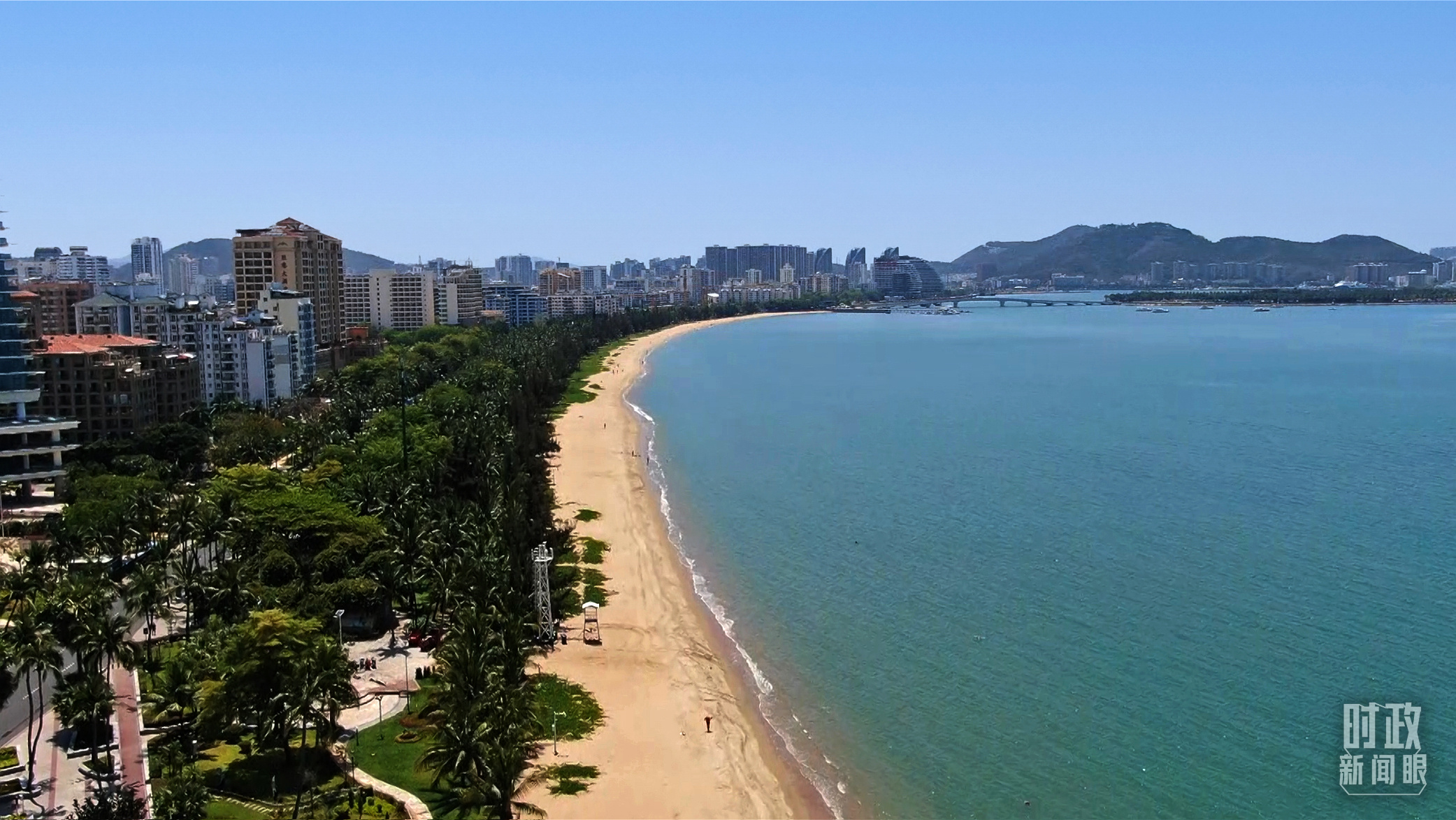 海南三亞。（總臺記者張偉克拍攝）