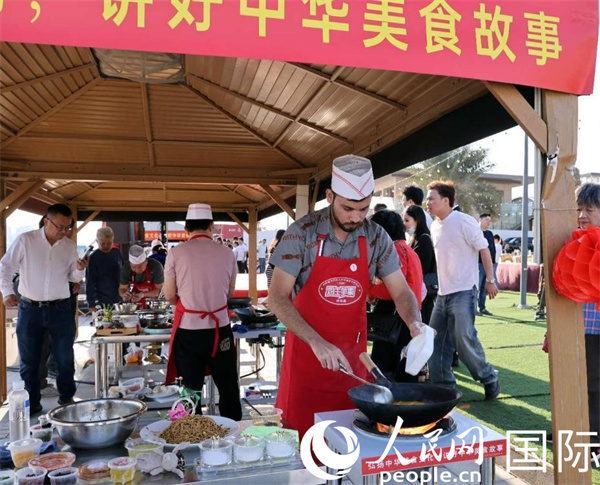 參賽一景。人民網記者管克江攝