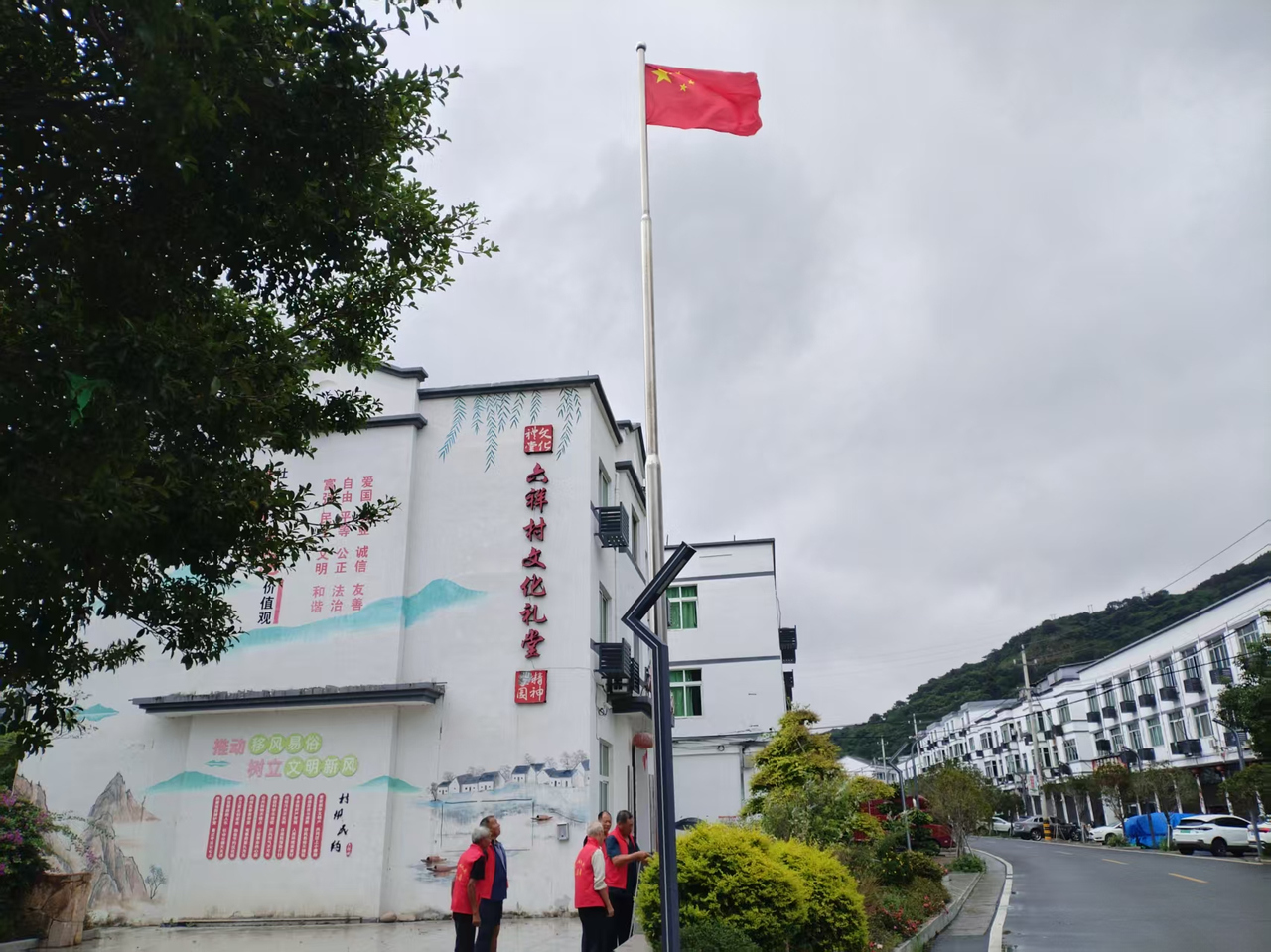 永興村一景（永興現(xiàn)為六祥行政村下的自然村之一）。蒼南縣金鄉(xiāng)鎮(zhèn) 供圖