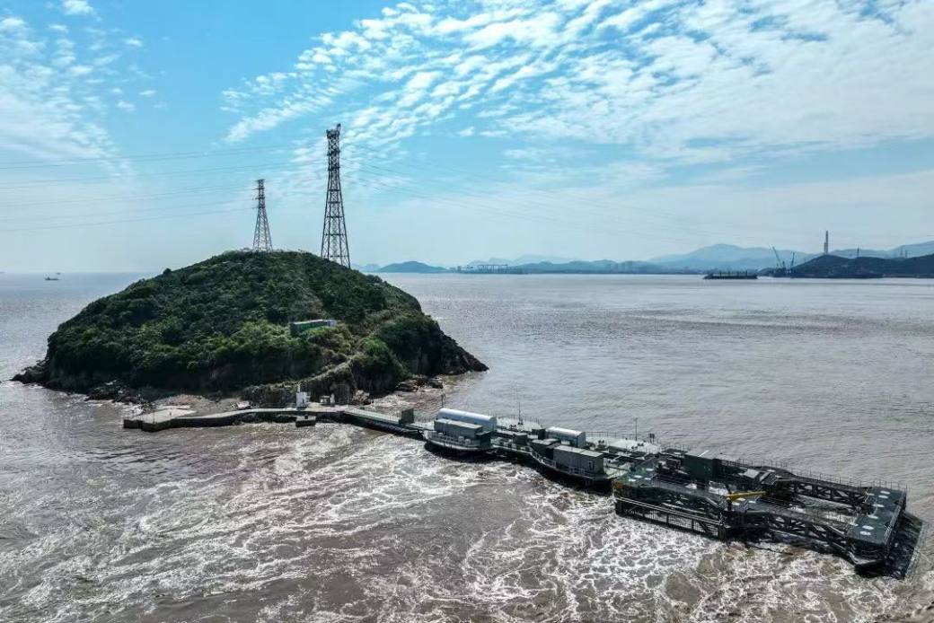 LHD潮流能發(fā)電站。受訪者供圖