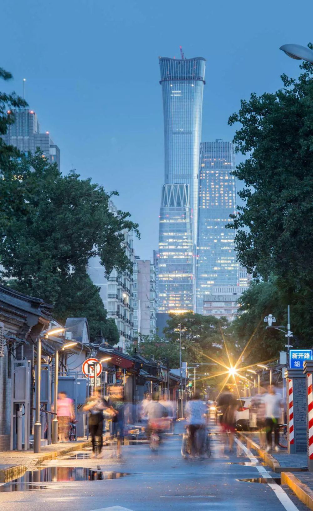 西總布胡同景觀。（受訪者供圖）