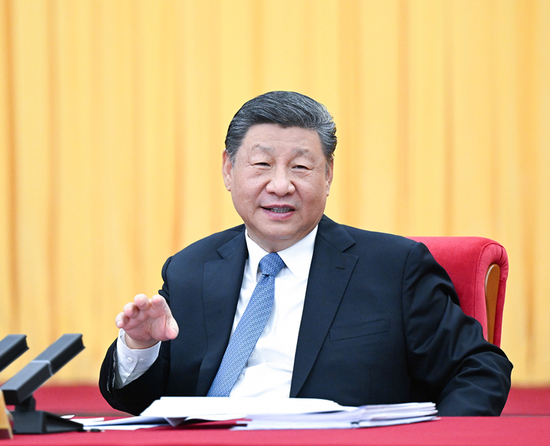 2025年3月6日，習(xí)近平總書記看望參加全國(guó)政協(xié)十四屆三次會(huì)議的民盟、民進(jìn)、教育界委員，并參加聯(lián)組會(huì)。